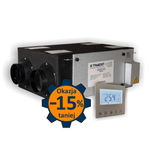 REKUPERATOR B3B-90 ZE STEROWNIKIEM