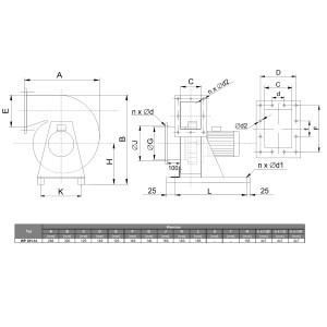 WENTYLATOR CHEMOODPORNY WP OH-14 3F