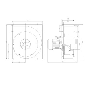WENTYLATOR  WTP-075 3F