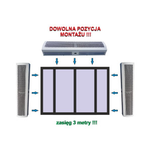 KURTYNA POWIETRZNA KP-900