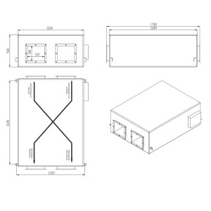REKUPERATOR B3B-K-3000
