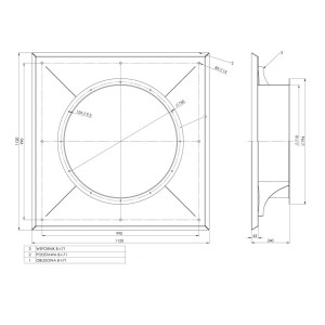PODSTAWA DACHOWA B/I-71                                     