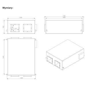 REKUPERATOR B3B-K-3000