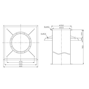 PODSTAWA DACHOWA B/II-31