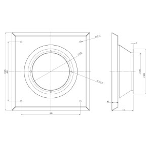 PODSTAWA DACHOWA B/I-25
