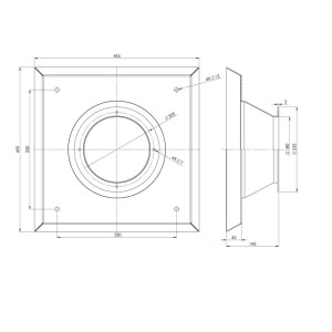 PODSTAWA DACHOWA B/I-18