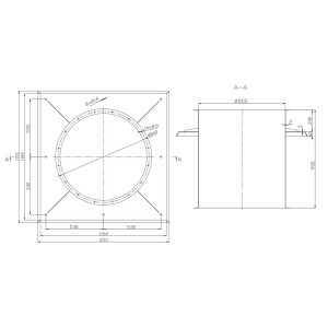 PODSTAWA DACHOWA B/II-80