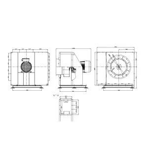 WENTYLATOR PFPK-560/2D NF 3F