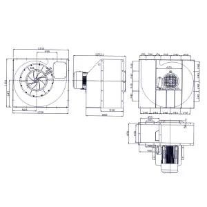 WENTYLATOR DO TRANSPORTU TROCIN WTK-30 3F