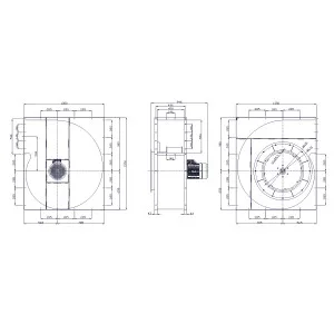 WENTYLATOR  PRZECIWWYBUCHOWY  PFPK EX-630/4 3G/3D