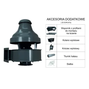 WENTYLATOR  DACHOWY WPD-4 3F