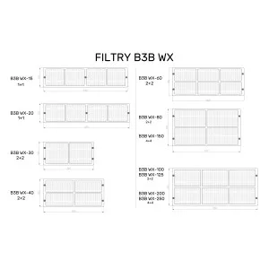 FILTR REKUPERATORA B3B-WX 80