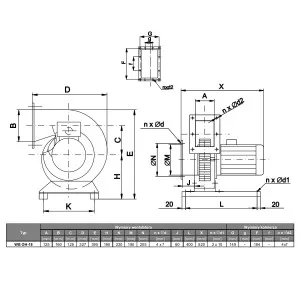 WENTYLATOR CHEMOODPORNY WB OH-18 A 3F